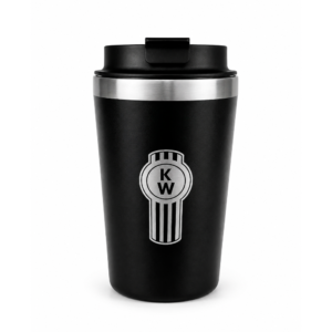 Mug negro metalizado de 350 ml